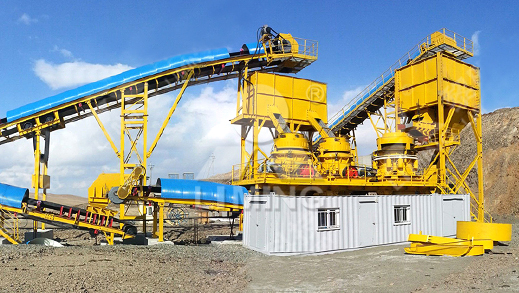 500TPH Iron Ore Crushing Plant in Mongolia