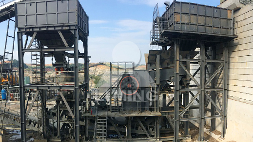 120TPH Tungsten Ore Crushing Plant in Vietnam