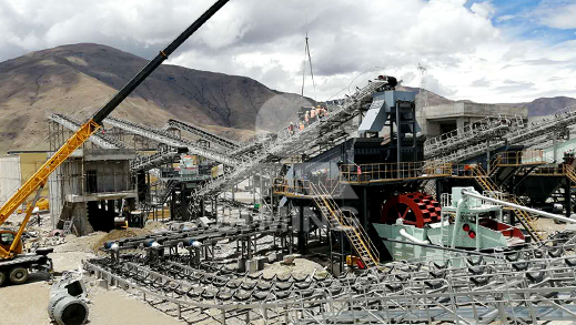 EPC Project of 500TPH River Pebble Crushing Plant