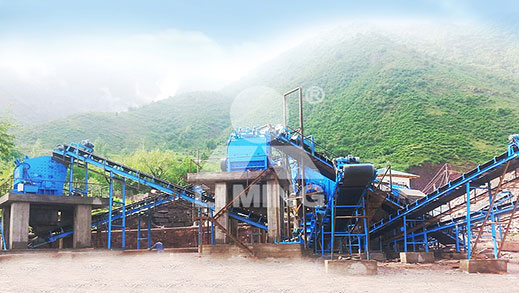 <b>350-400TPH Sandstone Crushing Line in Tajikistan</b>