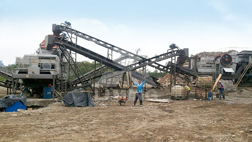 150TPH Hard Stone Processing Project in Ecuador Quito