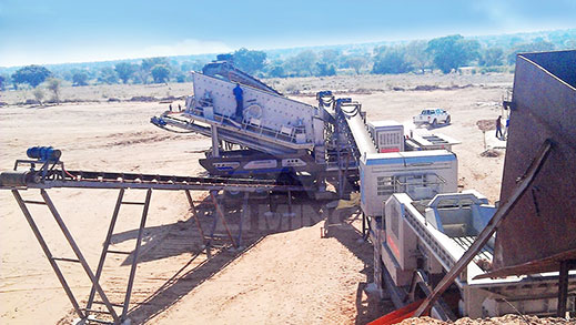 80-100TPH Granite Crushing Project in South Africa